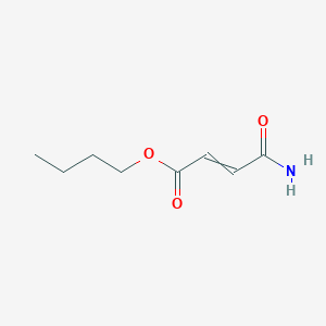 molecular formula C8H13NO3 B14307089 Butyl 4-amino-4-oxobut-2-enoate CAS No. 119359-91-0