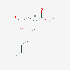 3-(Methoxycarbonyl)nonanoate