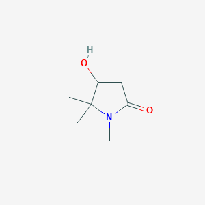 4-Hydroxy-1,5,5-trimethyl-1,5-dihydro-2H-pyrrol-2-one