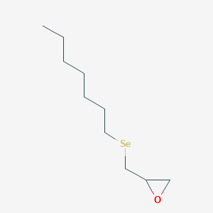 2-[(Heptylselanyl)methyl]oxirane