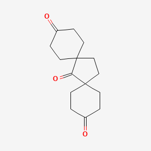 Dispiro[5.1.5~8~.2~6~]pentadecane-3,7,11-trione
