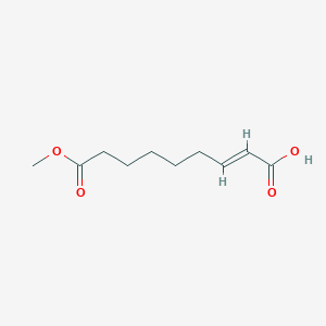 9-Methoxy-9-oxonon-2-enoic acid