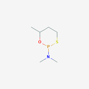 N,N,6-Trimethyl-1,3,2-oxathiaphosphinan-2-amine