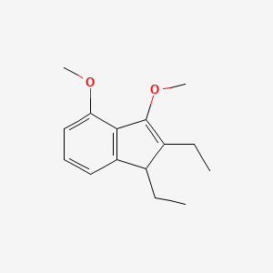 1,2-Diethyl-3,4-dimethoxy-1H-indene