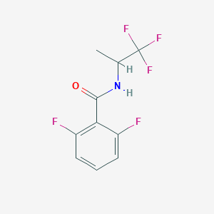 2,6-Difluoro-N-(1,1,1-trifluoropropan-2-yl)benzamide