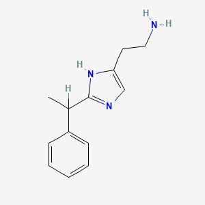 2-(2-(1-Phenylethyl)-1H-imidazol-5-yl)ethanamine