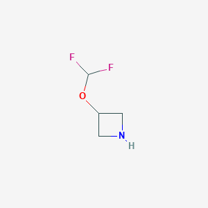 B1430744 3-(Difluoromethoxy)azetidine CAS No. 1403993-56-5
