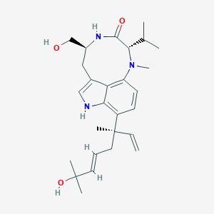 molecular formula C27H39N3O3 B143075 林比藻毒素 C CAS No. 133084-53-4