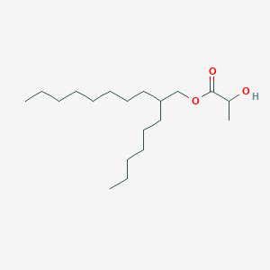 molecular formula C19H38O3 B14307542 2-Hexyldecyl 2-hydroxypropanoate CAS No. 114804-94-3