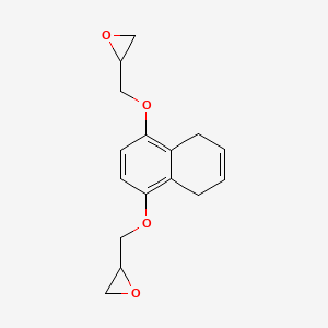 2,2'-[5,8-Dihydronaphthalene-1,4-diylbis(oxymethylene)]bis(oxirane)