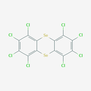 molecular formula C12Cl8Se2 B14307652 Octachloroselenanthrene CAS No. 111574-67-5