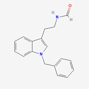 N-[2-(1-Benzyl-1H-indol-3-yl)ethyl]formamide