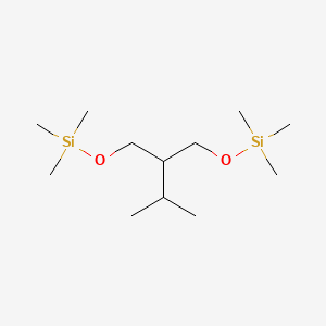 molecular formula C12H30O2Si2 B14307736 2,2,8,8-Tetramethyl-5-(propan-2-yl)-3,7-dioxa-2,8-disilanonane CAS No. 113340-50-4