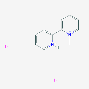 B1430774 2,2'-Bipyridinium, 1-methyl-, iodide CAS No. 77972-47-5
