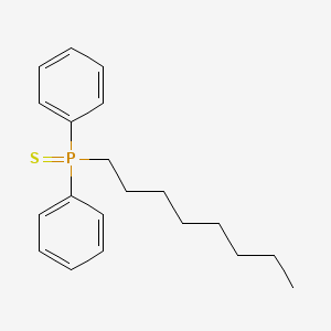 Octyl(diphenyl)sulfanylidene-lambda~5~-phosphane