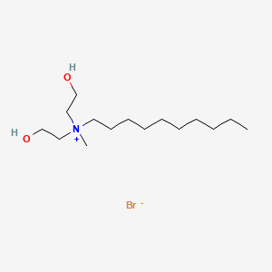 N,N-Bis(2-hydroxyethyl)-N-methyldecan-1-aminium bromide