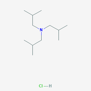 2-methyl-N,N-bis(2-methylpropyl)propan-1-amine;hydrochloride