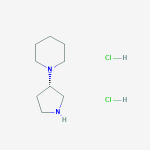 B1430787 (S)-1-(Pyrrolidin-3-yl)piperidine dihydrochloride CAS No. 917505-12-5