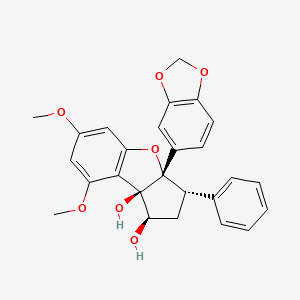 molecular formula C26H24O7 B1430788 Rocaglamide AL CAS No. 201212-33-1