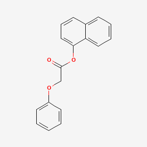 Acetic acid, phenoxy-, naphthalenyl ester