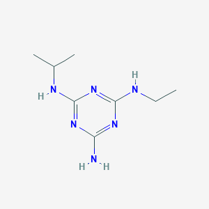 1,3,5-Triazine-2,4,6-triamine, N-ethyl-N'-(1-methylethyl)-