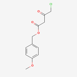 (4-Methoxyphenyl)methyl 4-chloro-3-oxobutanoate