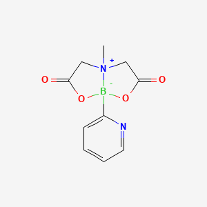 molecular formula C10H11BN2O4 B1430798 2-Pyridinylboronic acid MIDA ester CAS No. 1104637-58-2