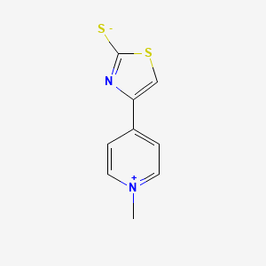 molecular formula C9H8N2S2 B1430803 Ceftaroline Fosamil Impurity 17 CAS No. 1427207-46-2