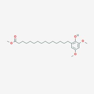 Methyl 15-(2-hydroxy-3,5-dimethoxyphenyl)pentadecanoate