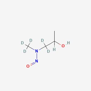 N-(1,1-dideuterio-2-hydroxypropyl)-N-(trideuteriomethyl)nitrous amide