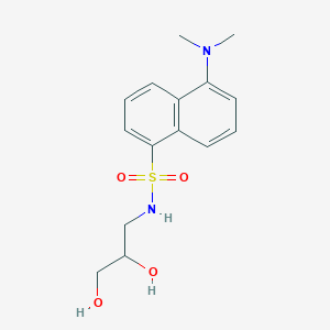 N-(2,3-Dihydroxypropyl)-5-(dimethylamino)naphthalene-1-sulfonamide