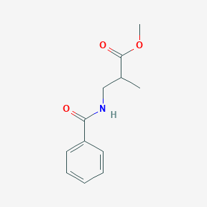 Methyl 3-benzamido-2-methylpropanoate