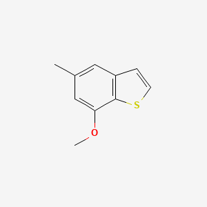 B1430821 7-Methoxy-5-methylbenzo[B]thiophene CAS No. 1388033-29-1