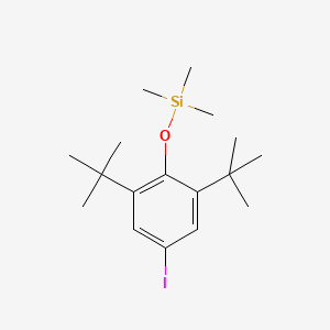 (2,6-Di-tert-butyl-4-iodophenoxy)(trimethyl)silane