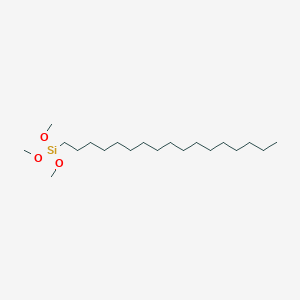 molecular formula C20H44O3Si B14308571 Heptadecyl(trimethoxy)silane CAS No. 111859-30-4