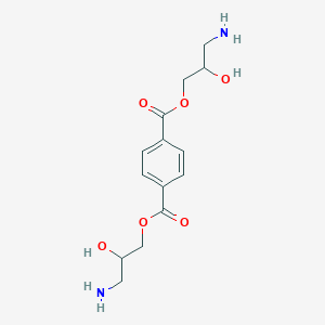 Bis(3-amino-2-hydroxypropyl) benzene-1,4-dicarboxylate