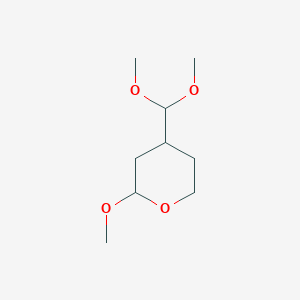 4-(Dimethoxymethyl)-2-methoxyoxane