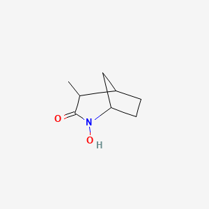 2-Hydroxy-4-methyl-2-azabicyclo[3.2.1]octan-3-one