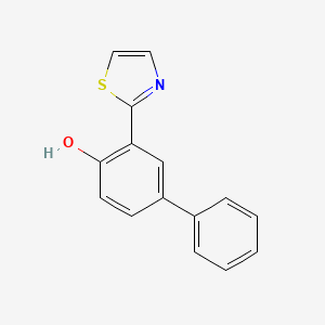 3-(1,3-Thiazol-2(3H)-ylidene)[1,1'-biphenyl]-4(3H)-one