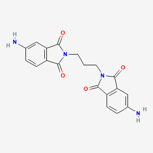 2,2'-(Propane-1,3-diyl)bis(5-amino-1H-isoindole-1,3(2H)-dione)