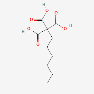 Heptane-1,1,1-tricarboxylic acid