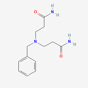 molecular formula C13H19N3O2 B14308956 Propanamide, 3,3'-[(phenylmethyl)imino]bis- CAS No. 112193-78-9