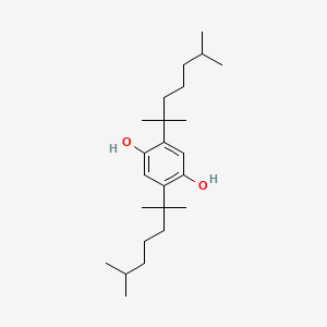 2,5-Bis(2,6-dimethylheptan-2-yl)benzene-1,4-diol