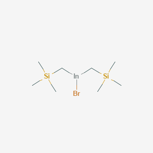 [(Bromoindiganediyl)bis(methylene)]bis(trimethylsilane)