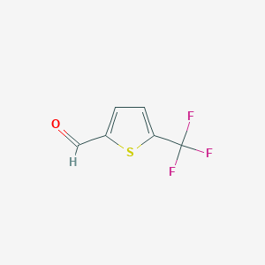 molecular formula C6H3F3OS B1430898 5-(三氟甲基)噻吩-2-甲醛 CAS No. 901767-00-8