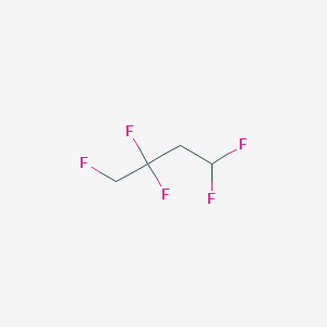 molecular formula C4H5F5 B14308996 1,1,3,3,4-Pentafluorobutane CAS No. 119450-76-9