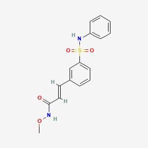 B1430902 Methyl belinostat CAS No. 1485081-34-2