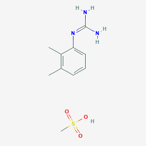 molecular formula C10H17N3O3S B1430906 N-(2,3-dimethylphenyl)guanidine methanesulfonate CAS No. 1426290-83-6