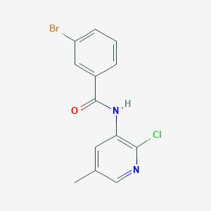 3-Bromo-N-(2-chloro-5-methylpyridin-3-yl)benzamide