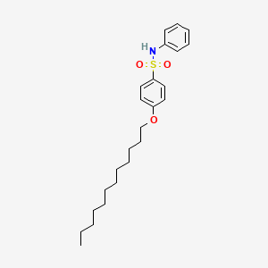 4-(Dodecyloxy)-N-phenylbenzene-1-sulfonamide